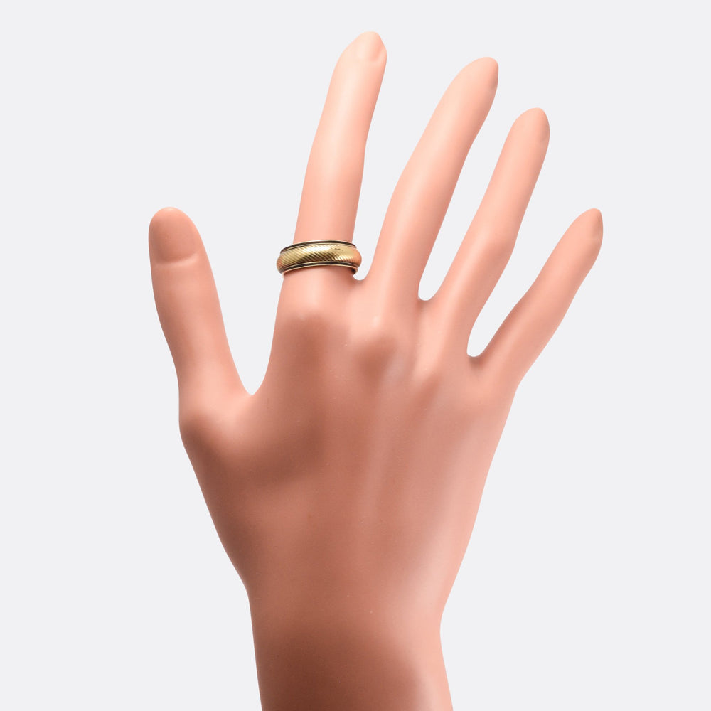 Georgian Optical Illusion Mourning Ring