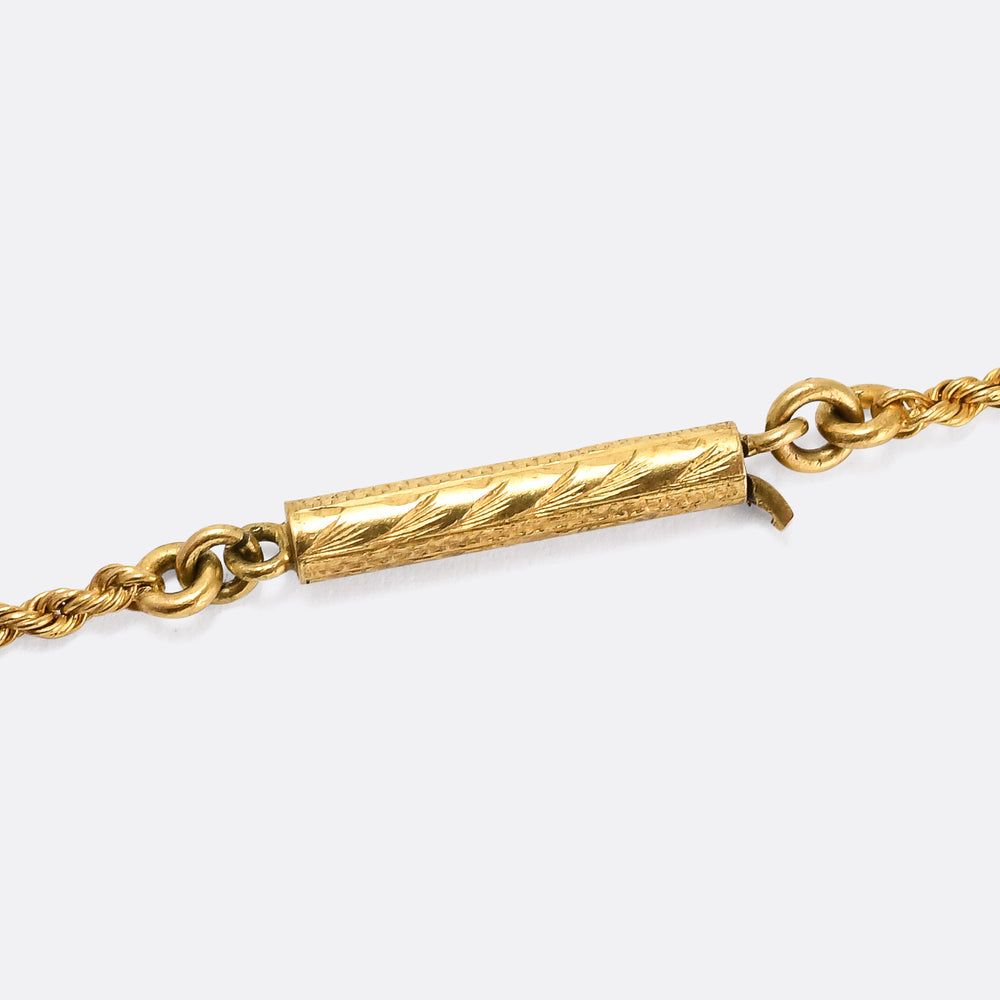 Late Victorian Pearl Flowerburst Necklace