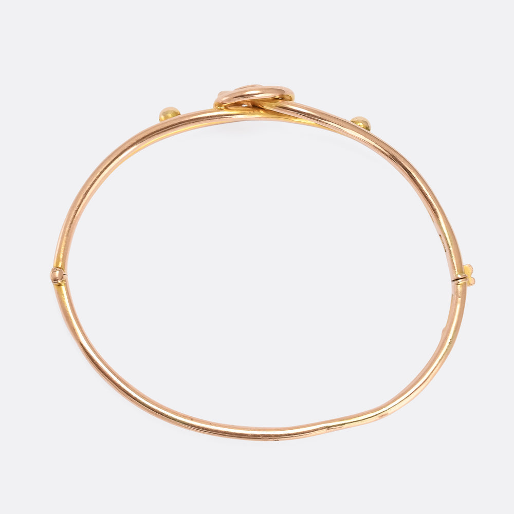 Late Victorian Serpent Bangle