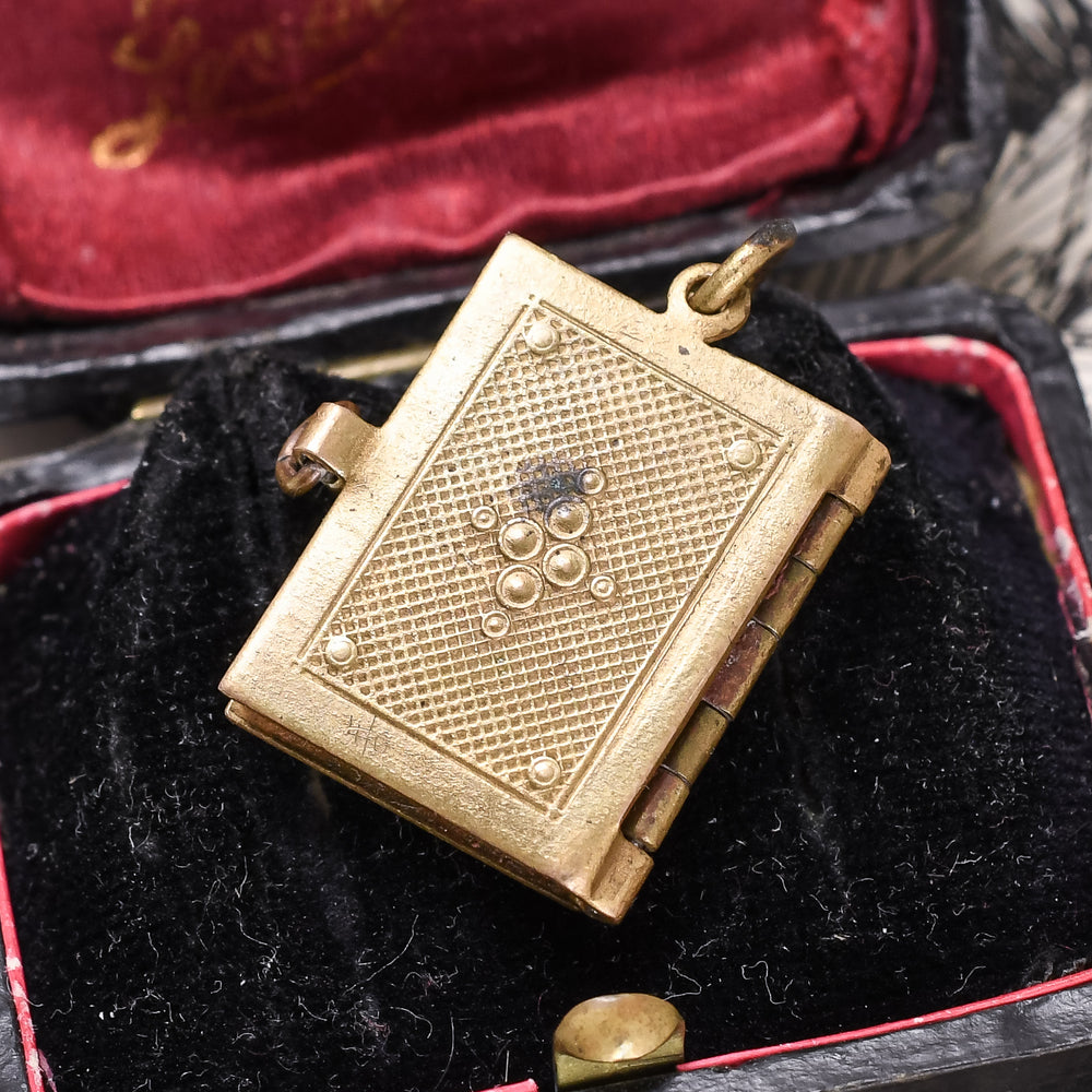 Edwardian King Edward VII Coronation Photobook Charm