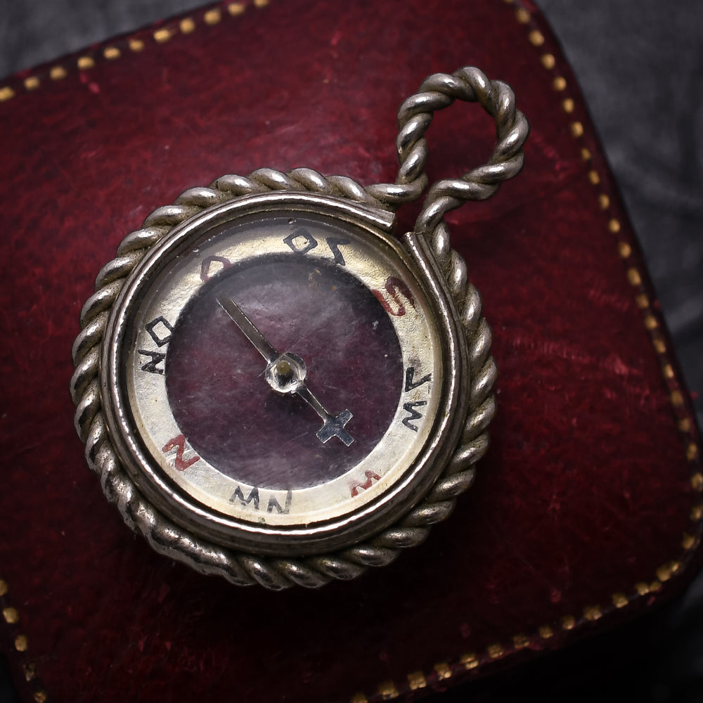 Victorian Miniature Compass Pendant