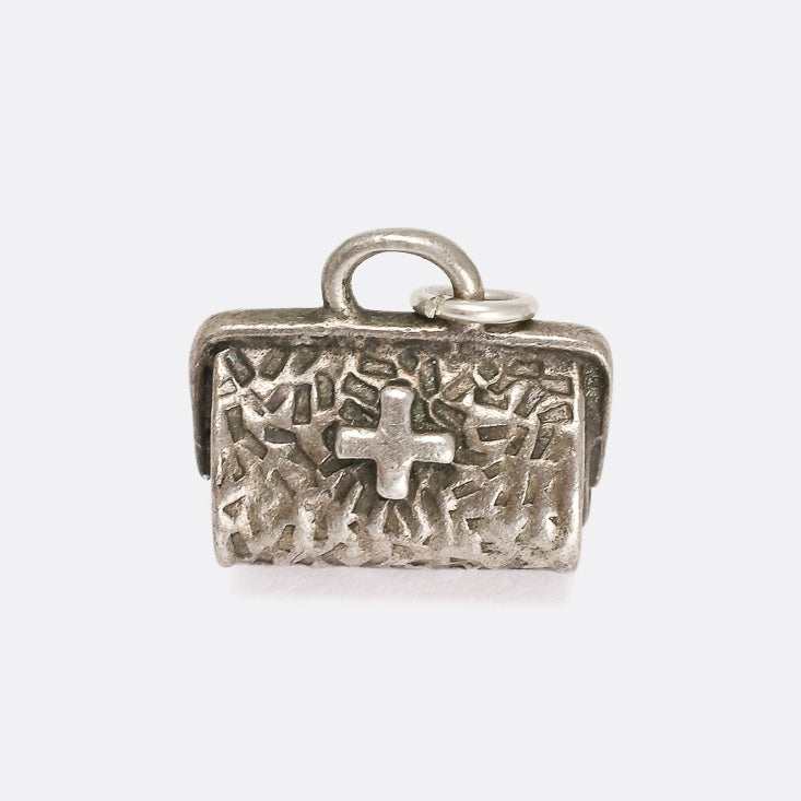 Mid-Century 'Gladstone' Medical Bag Charm