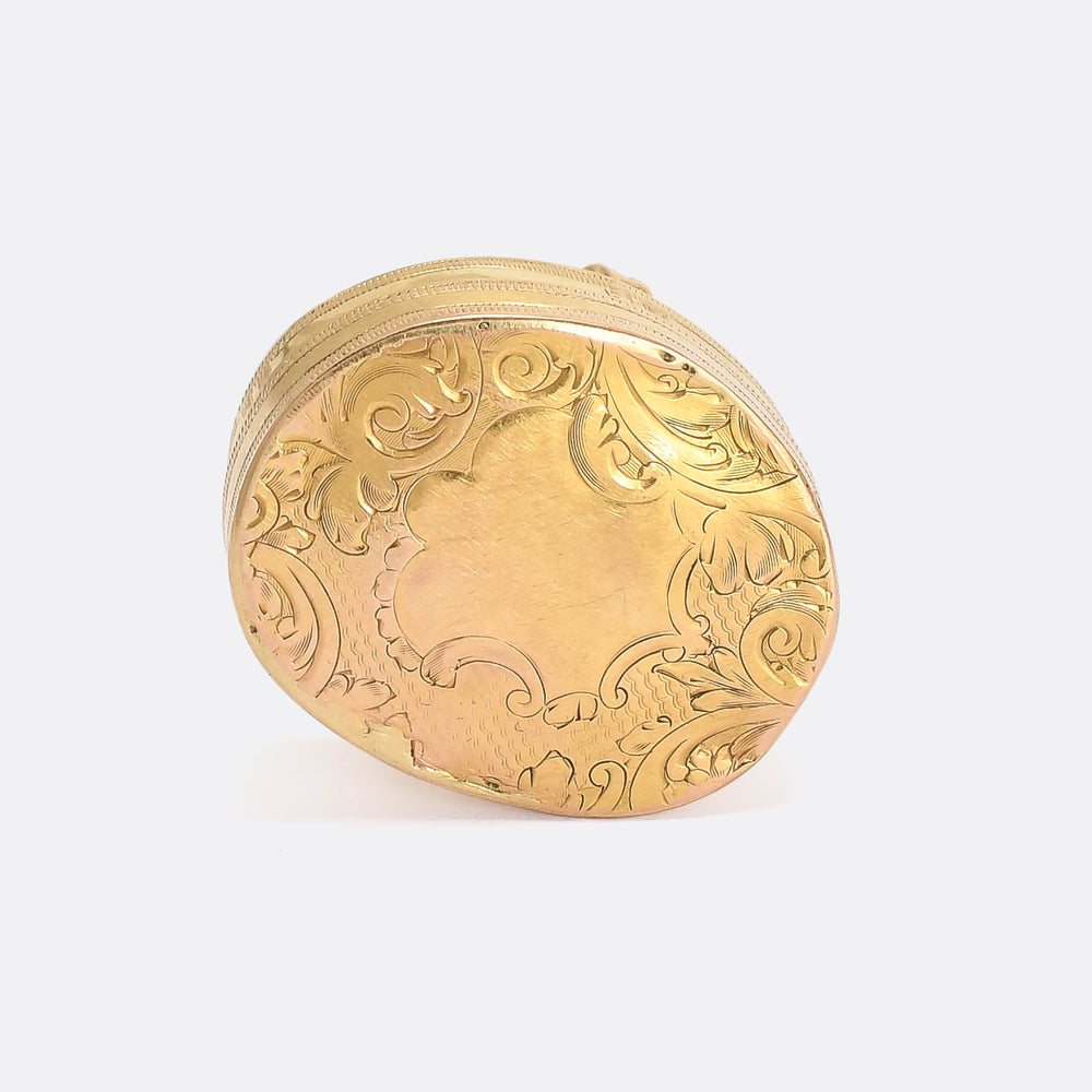 Mid-Victorian Musical Fob Pendant