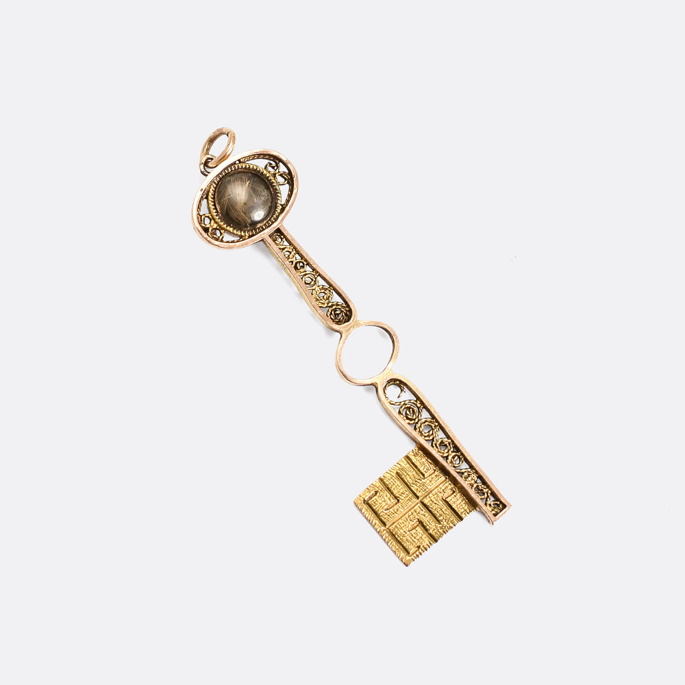 Regency Period Key Pendant