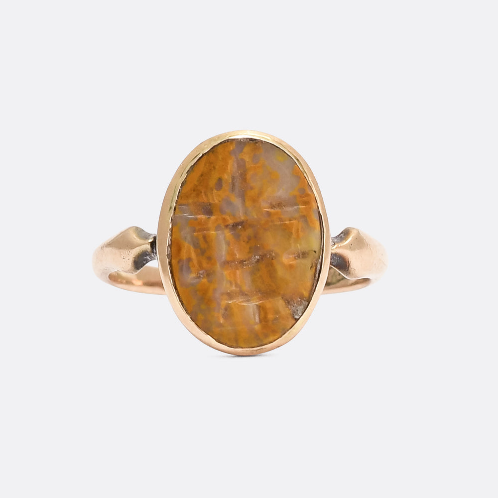 Roman Ceres Intaglio Signet Ring