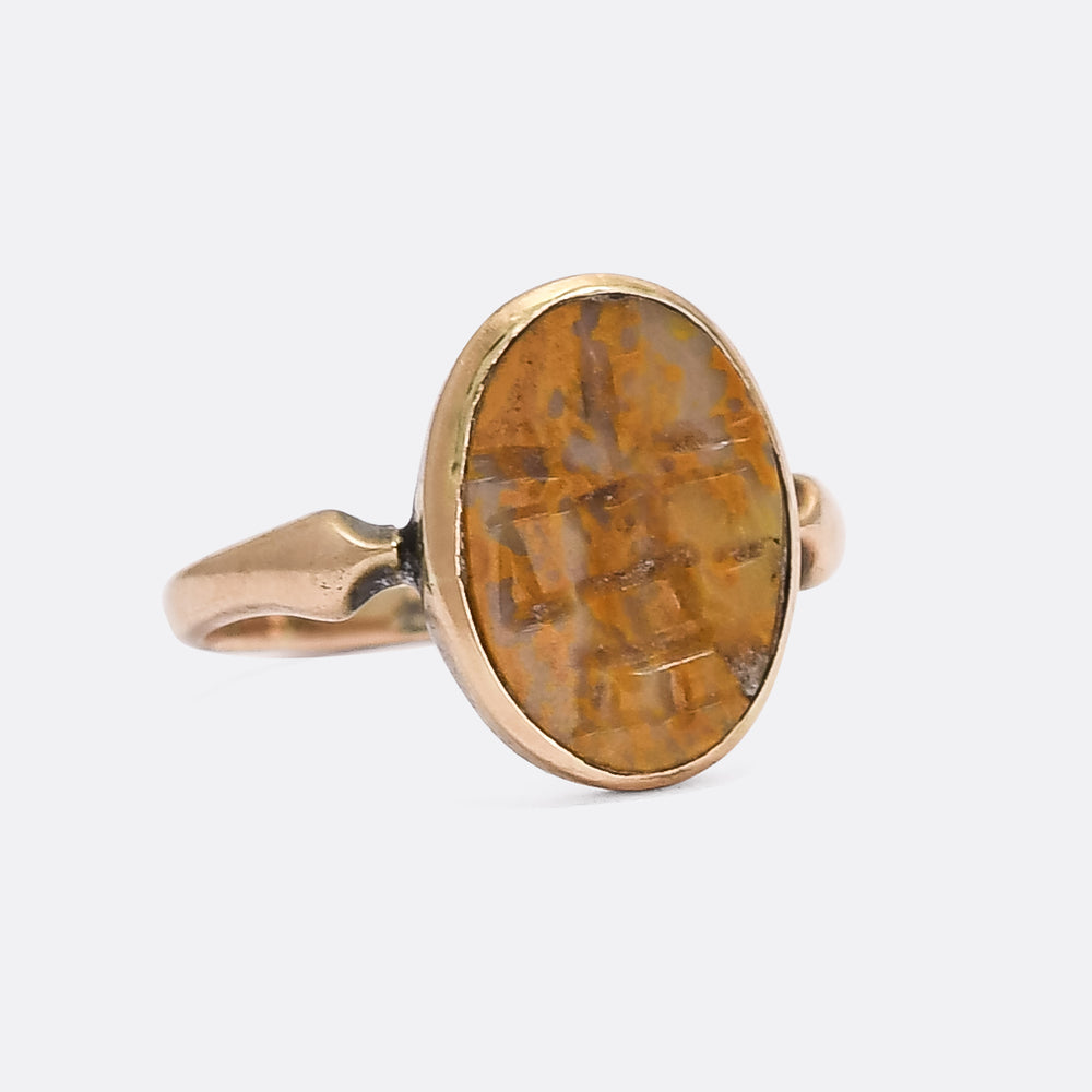 Roman Ceres Intaglio Signet Ring