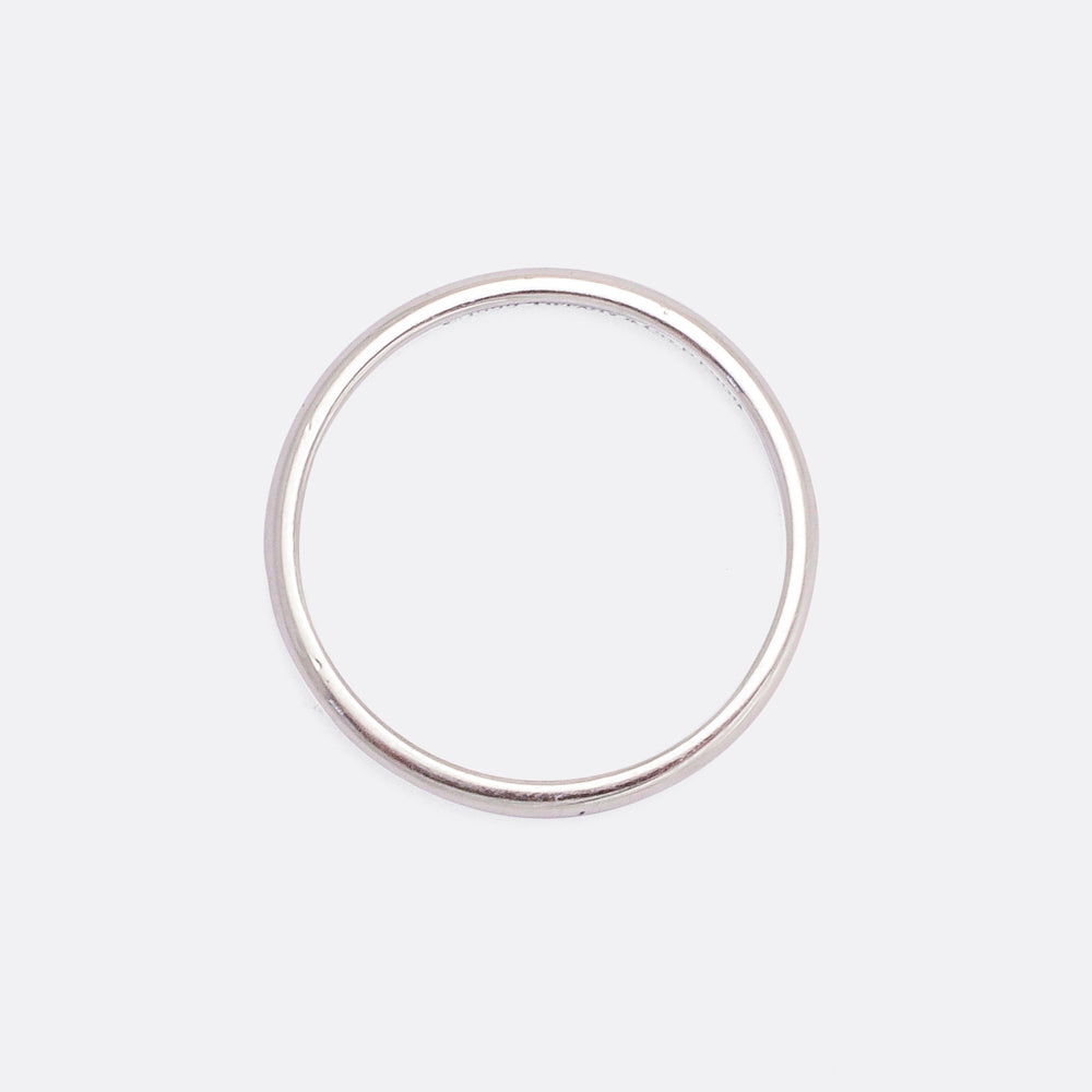 Tiffany & Co Platinum Wedding Ring