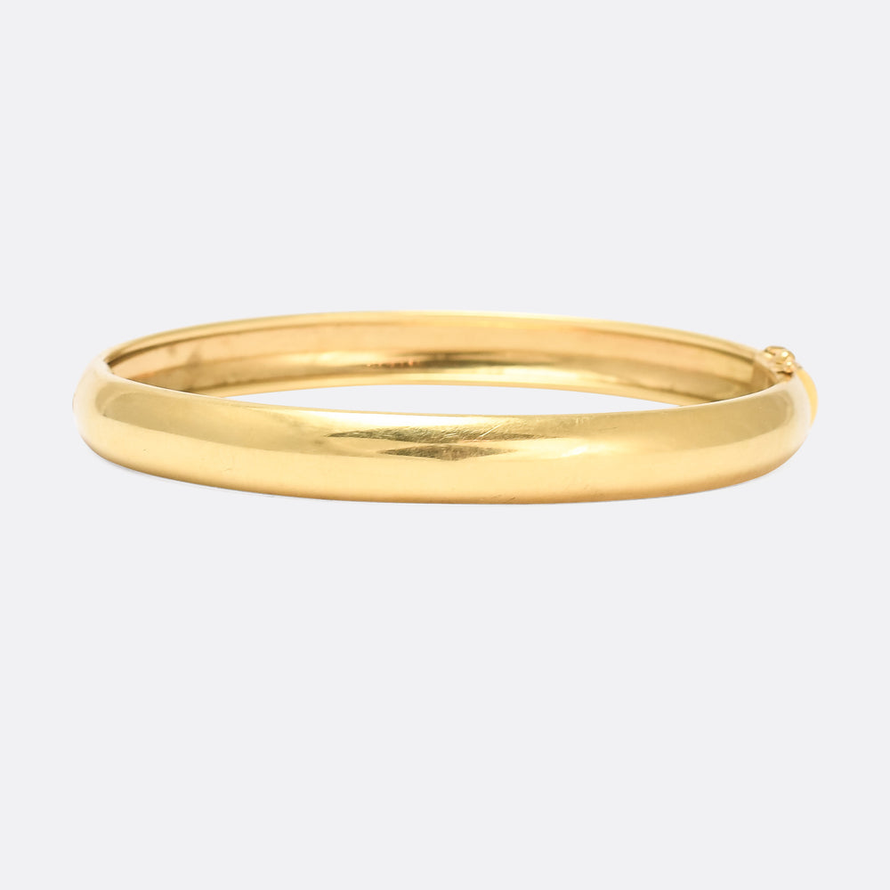 Victorian 18k Gold Bangle