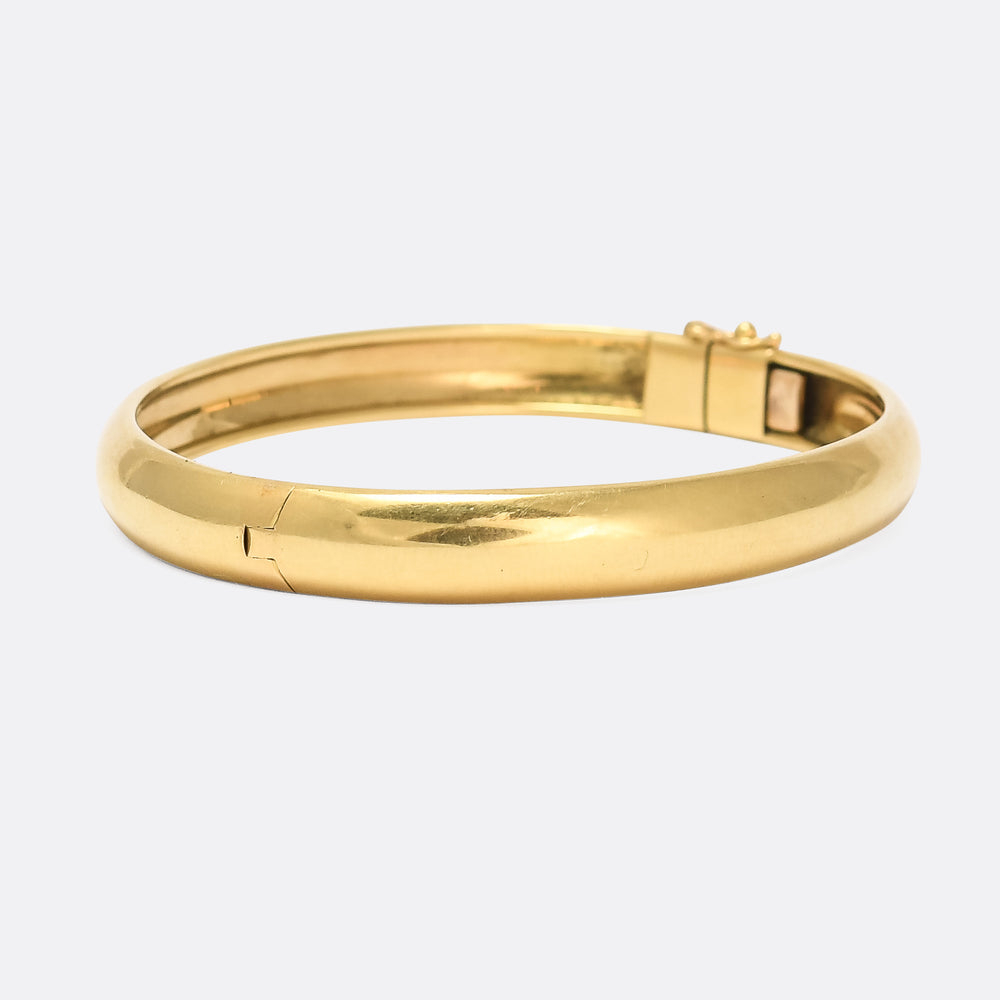 Victorian 18k Gold Bangle