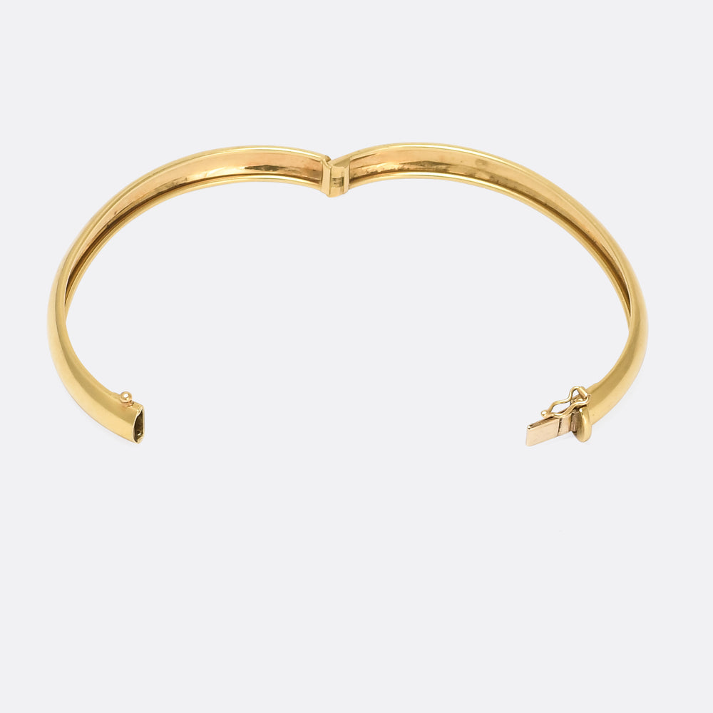 Victorian 18k Gold Bangle