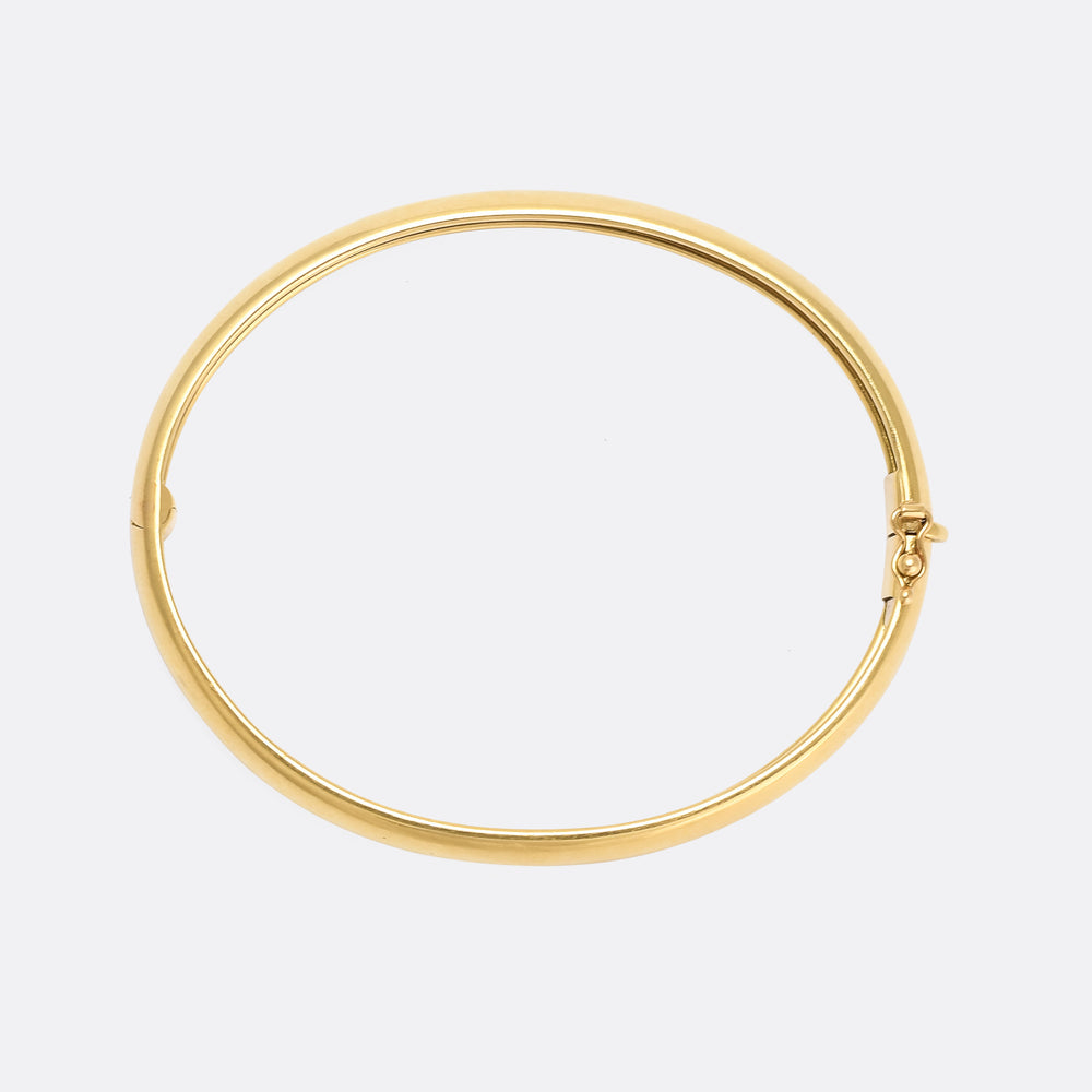 Victorian 18k Gold Bangle