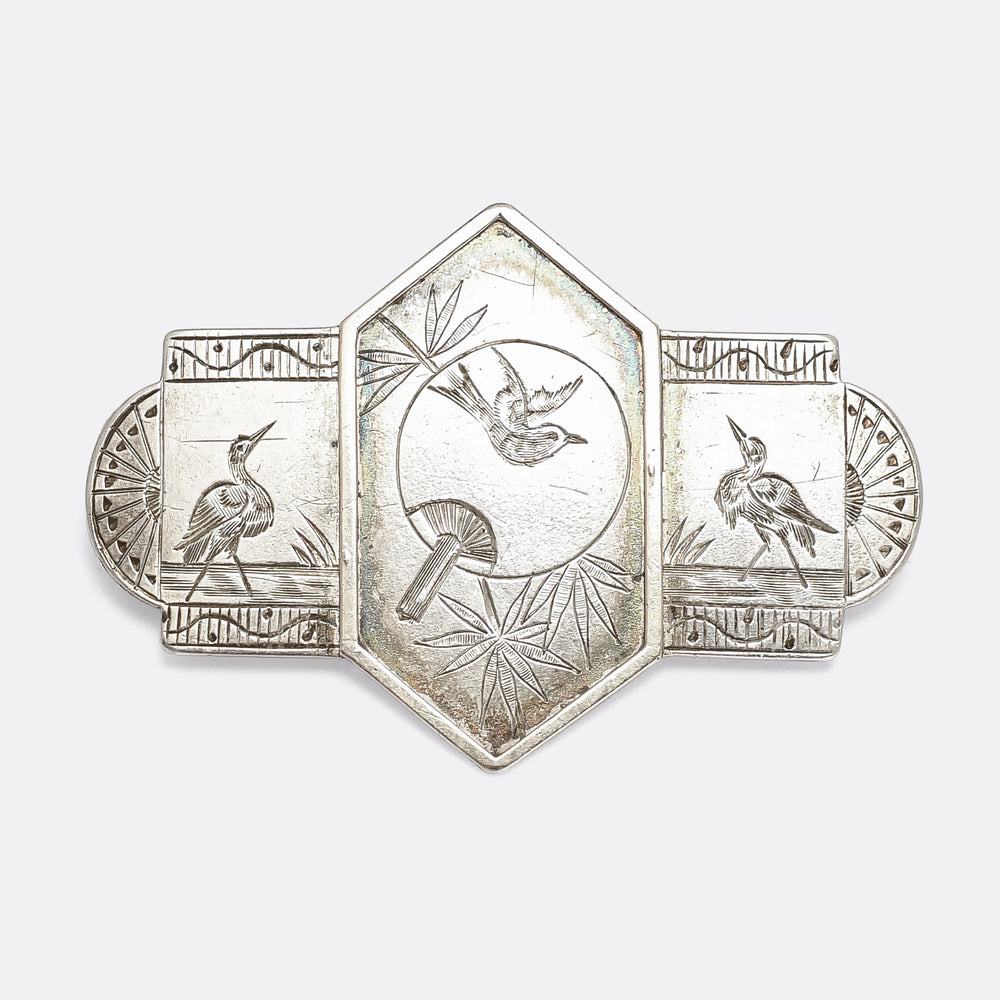 Victorian Aesthetic Movement Swallows Suite