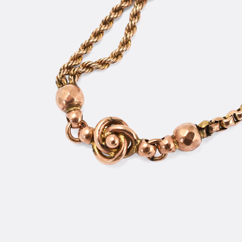 Victorian Albertina Chain Bracelet