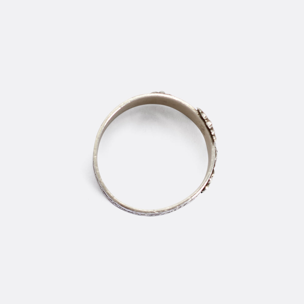 Victorian Brittany Until I Die Silver Band