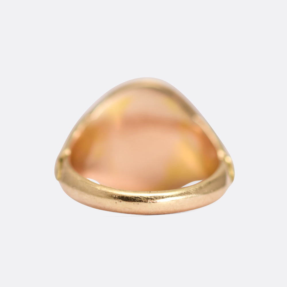 Victorian Lapis Lazuli Signet Ring