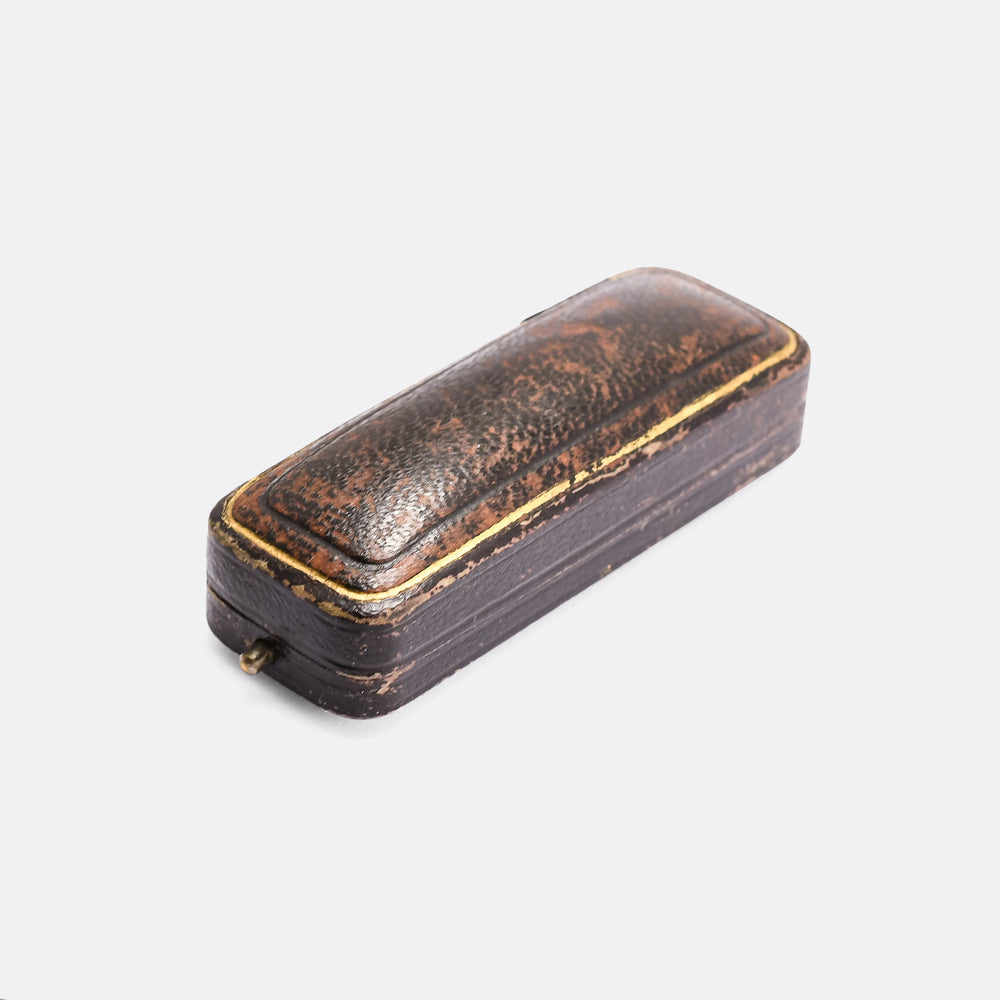 Victorian OMC Diamond Horseshoe Stick Pin