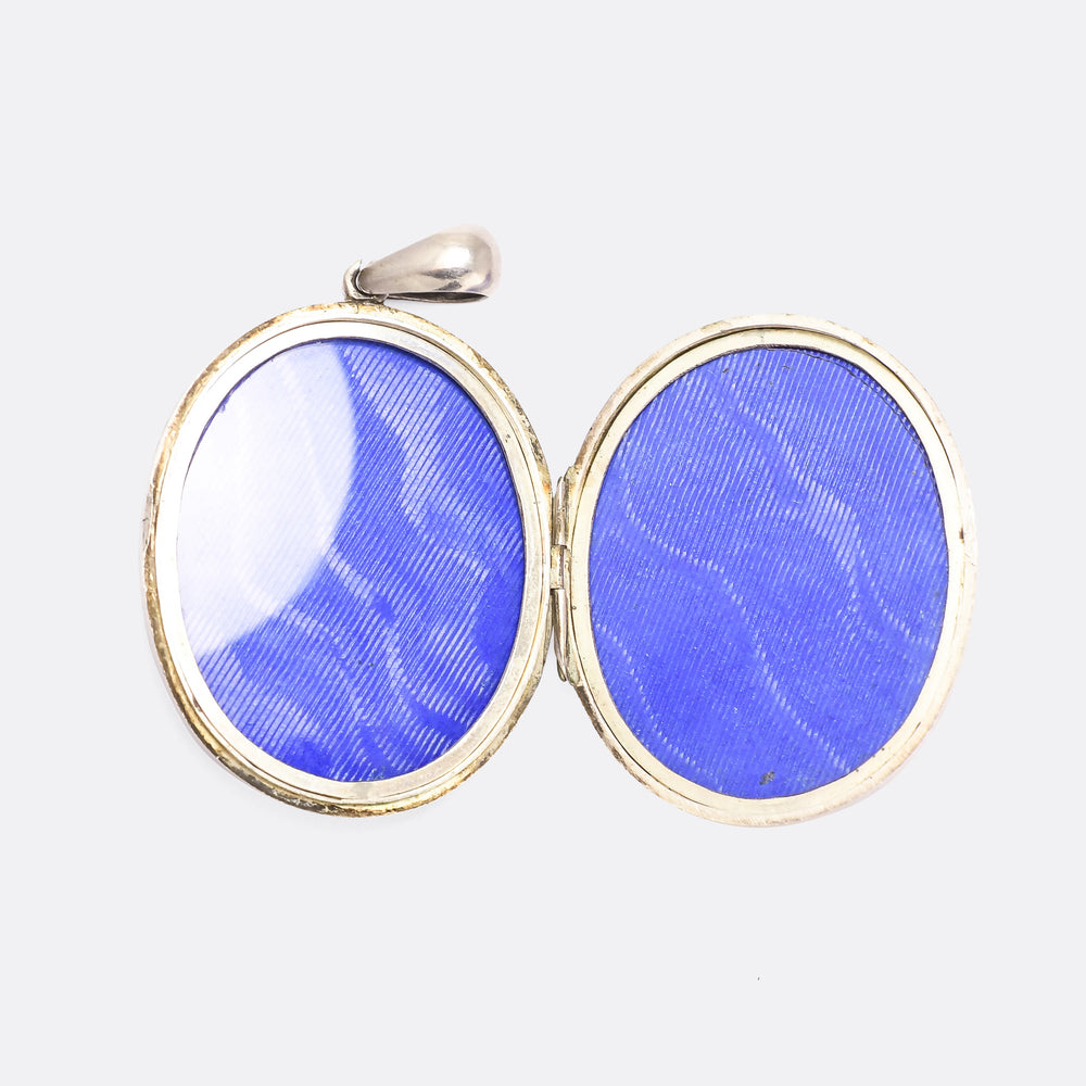 Victorian Silver Lizzie Locket