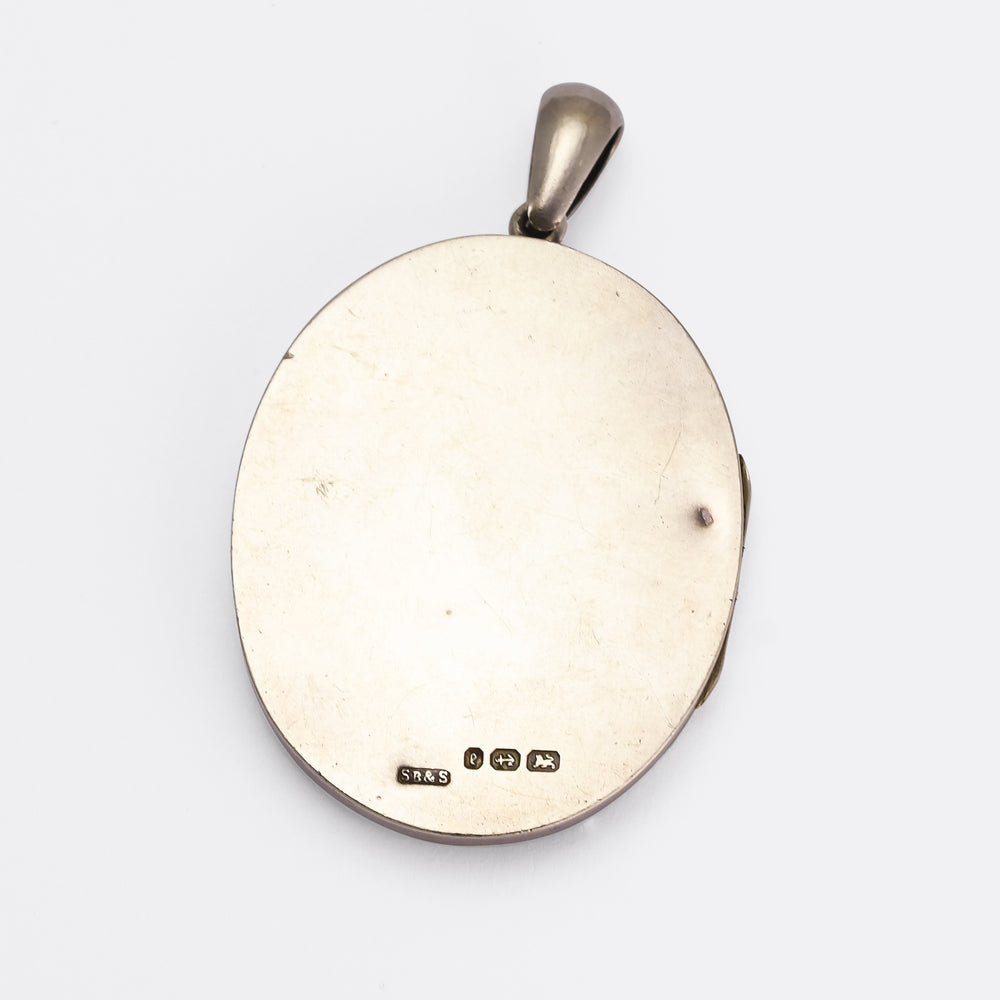 Victorian Silver Lizzie Locket