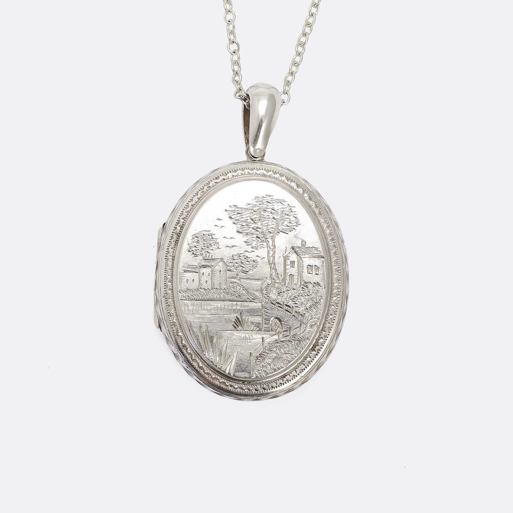 Victorian Silver Locket