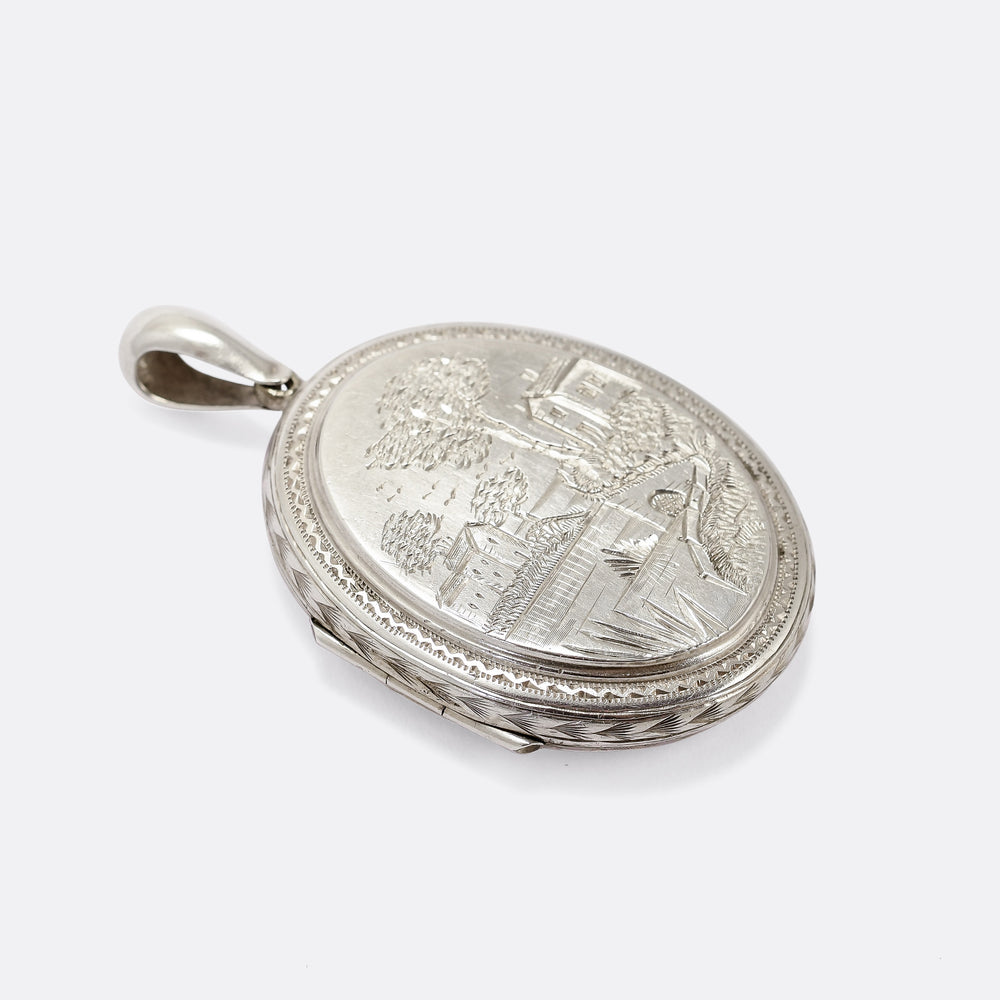 Victorian Silver Locket