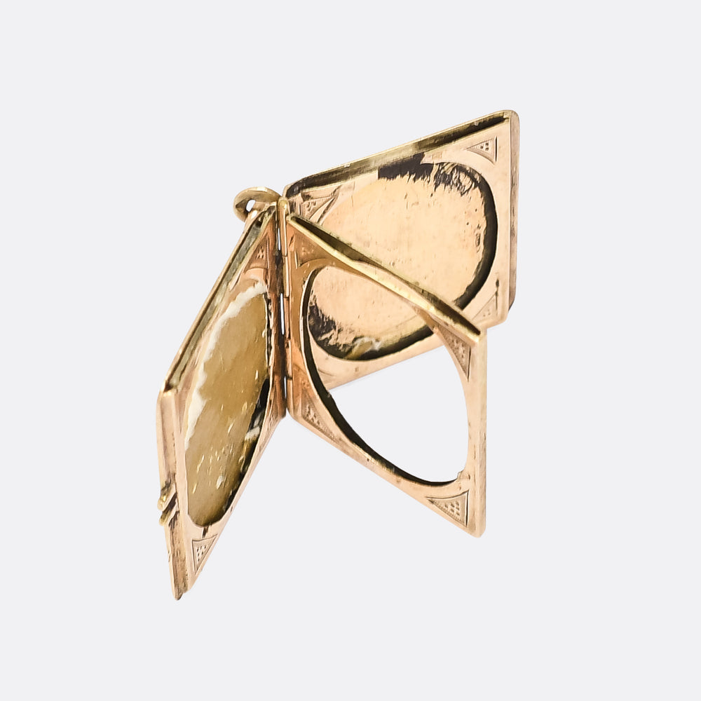 Victorian Souvenir Book Locket