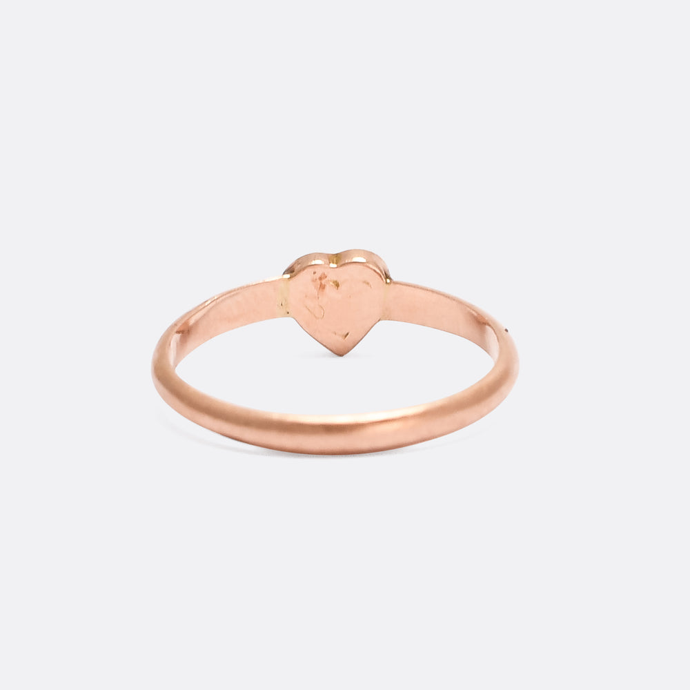 Victorian Turquoise Heart Ring