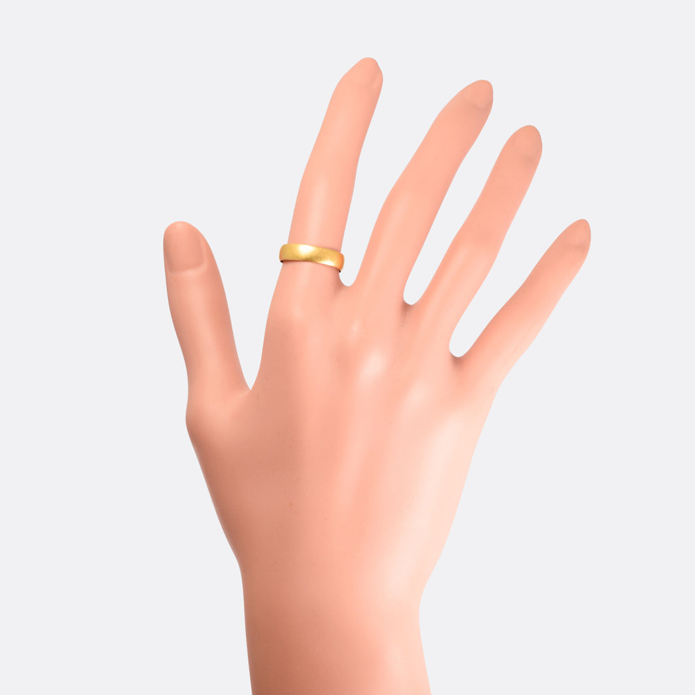 Victorian 22k Gold Wedding Band
