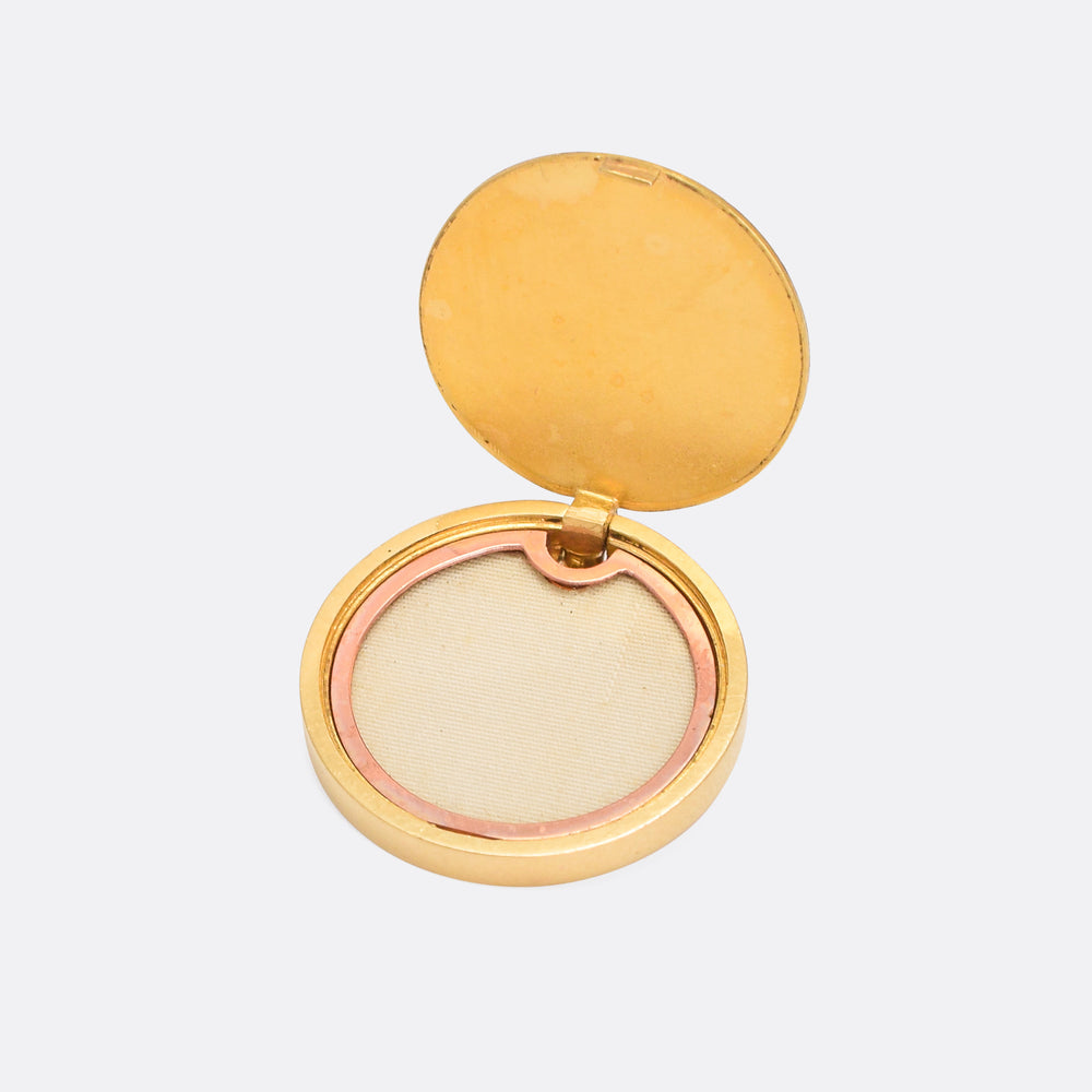 Victorian Diamond BEAUBACH Round Locket