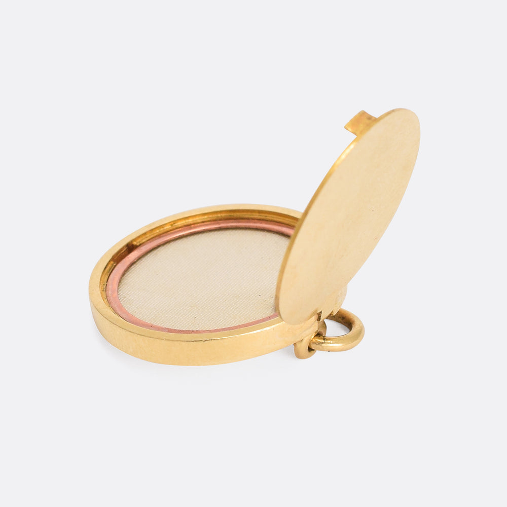 Victorian Diamond BEAUBACH Round Locket