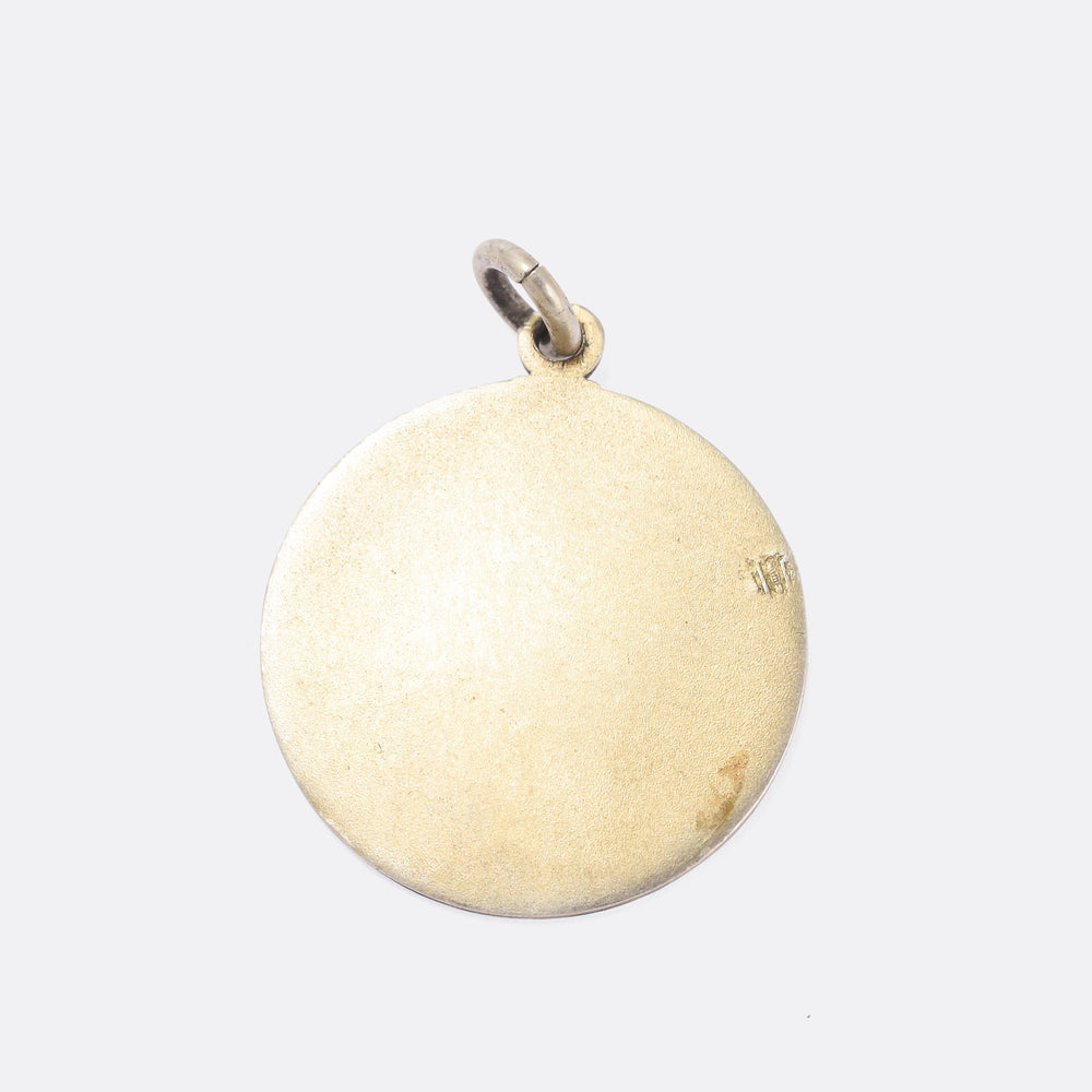 Victorian Edelweiss AMITIÉ Love Token Pendant