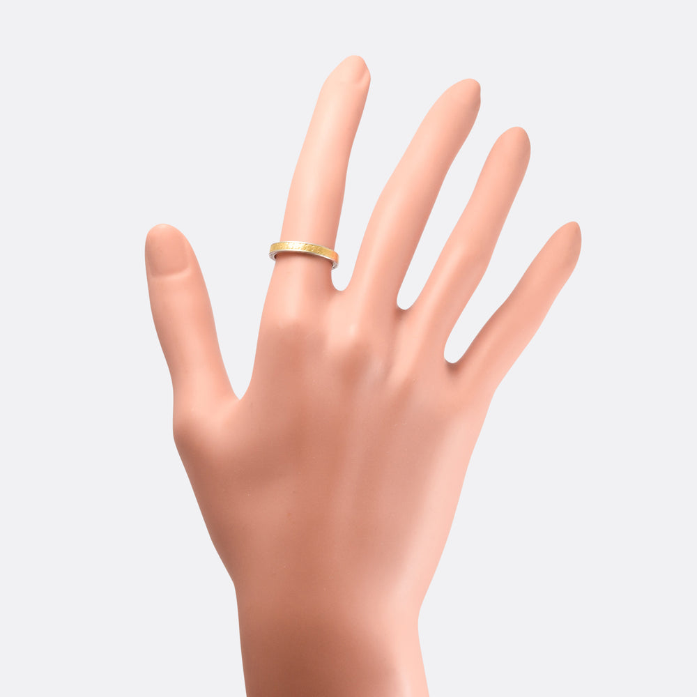 Victorian Etruscan Revival Gold Band