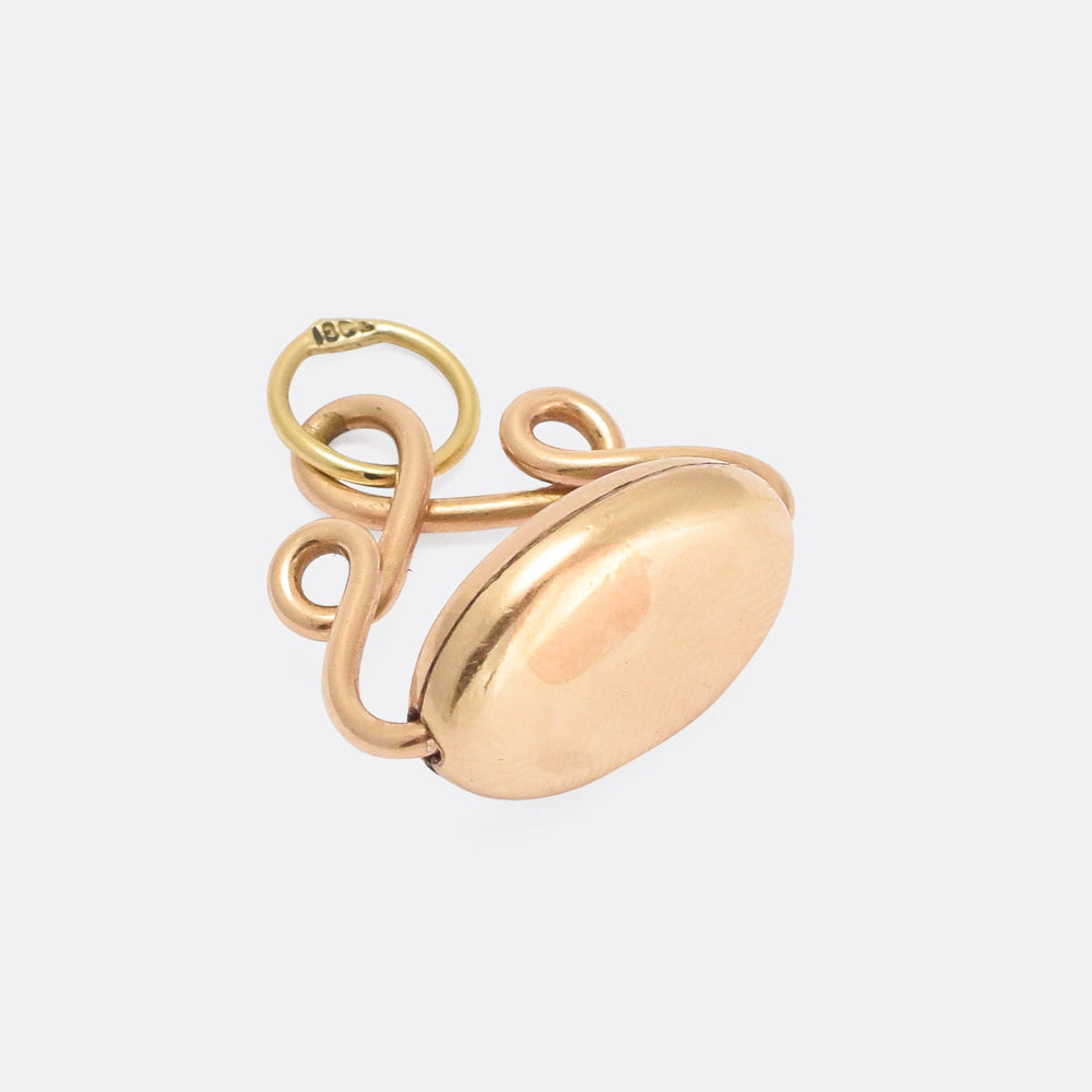 Victorian Grape & Vine Spinner Pendant