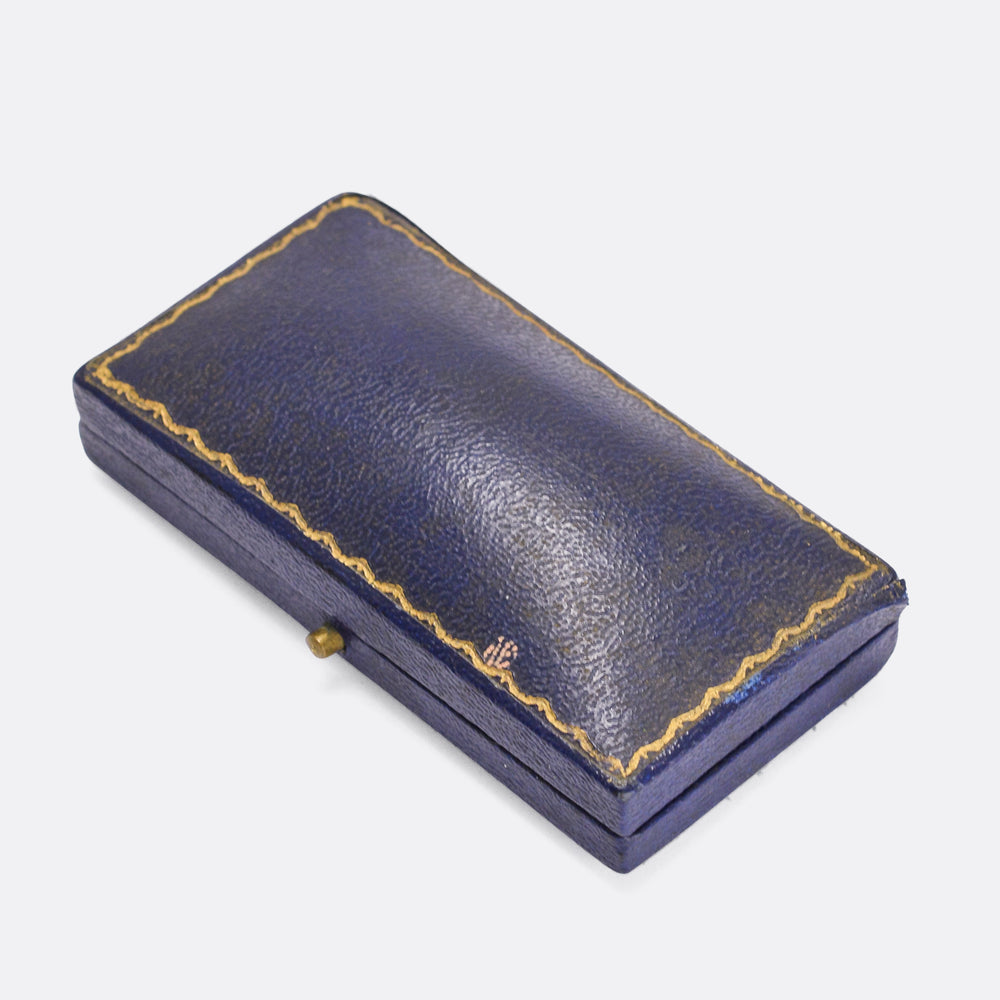 Victorian Harlequin Sword Brooch