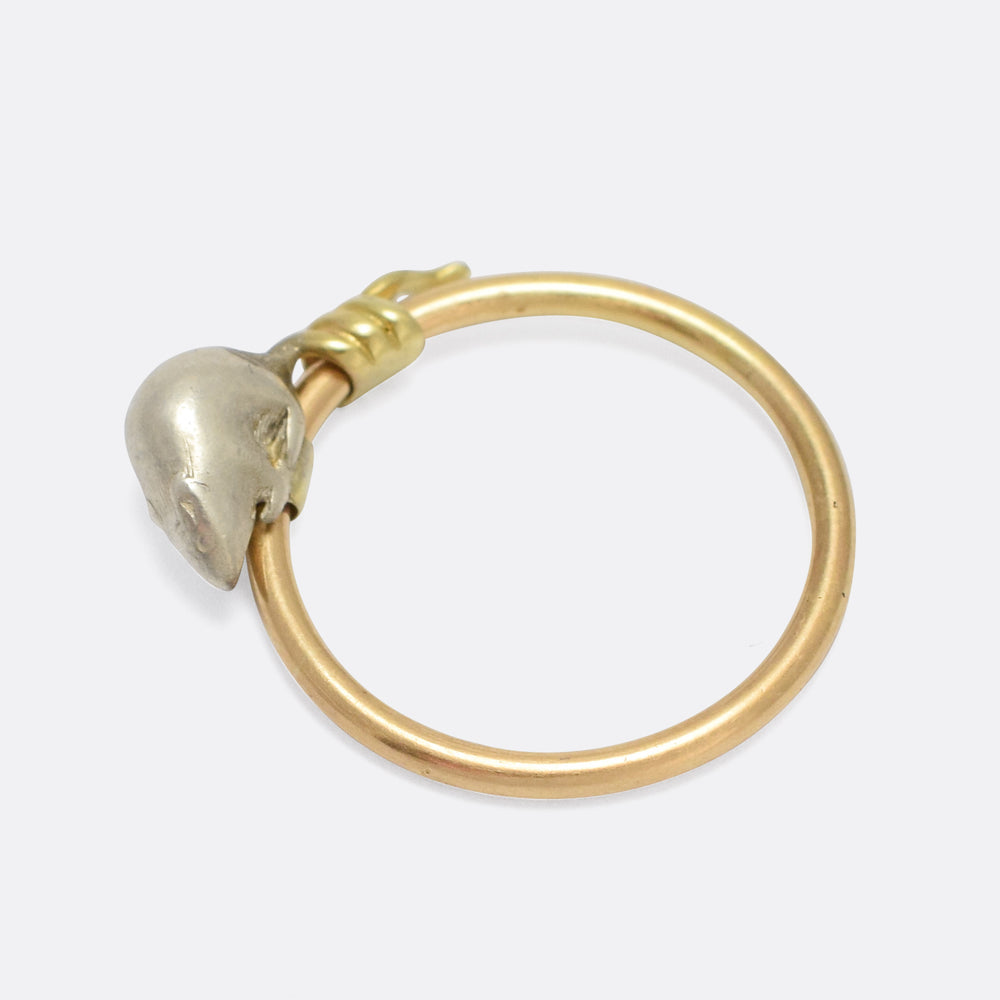 Victorian Mouse Ring