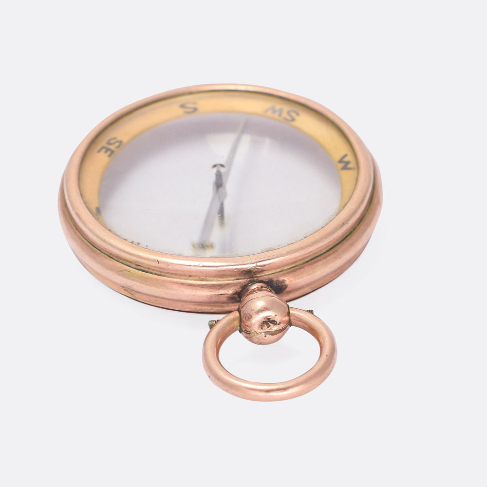 Victorian Oversized Compass Pendant