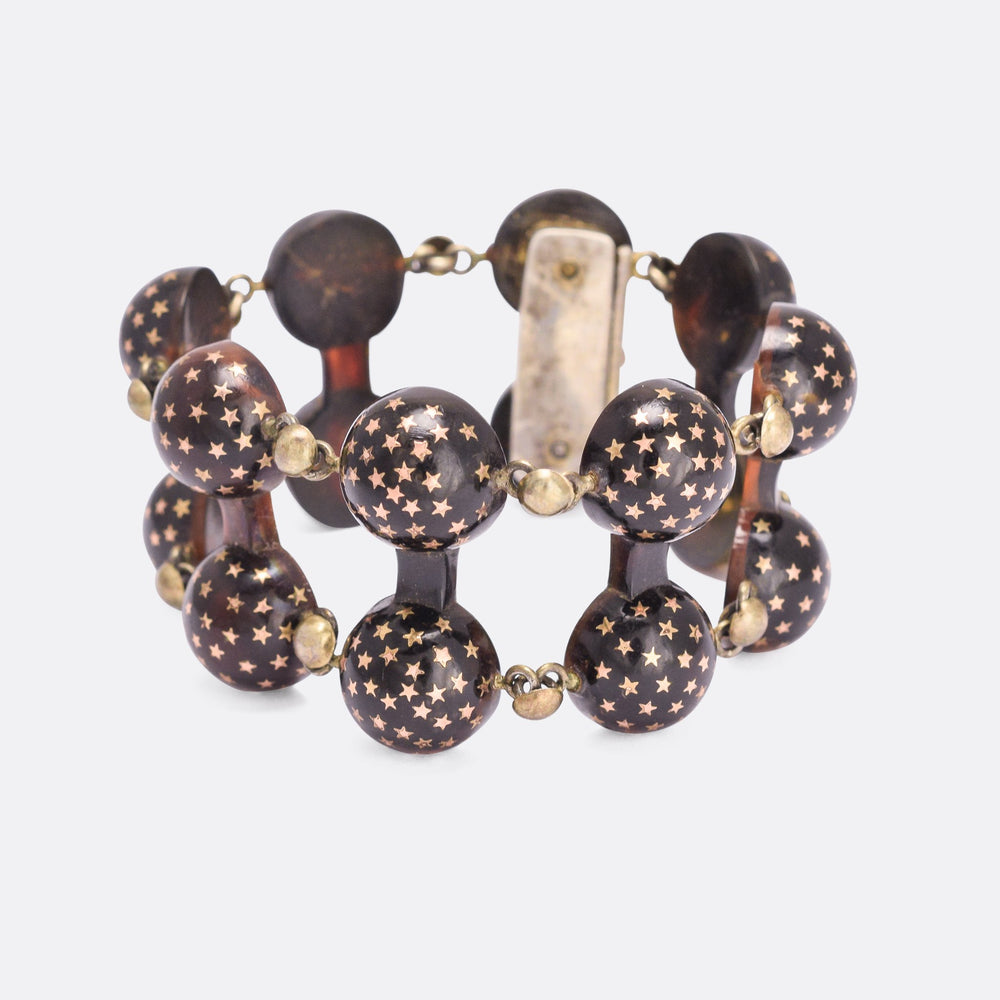 Victorian Pique Stars & Domes Bracelet