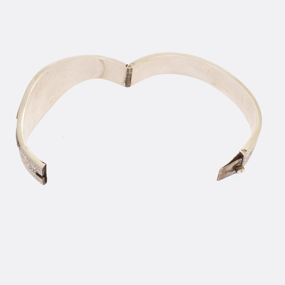 Victorian Scottish Agate Bangle