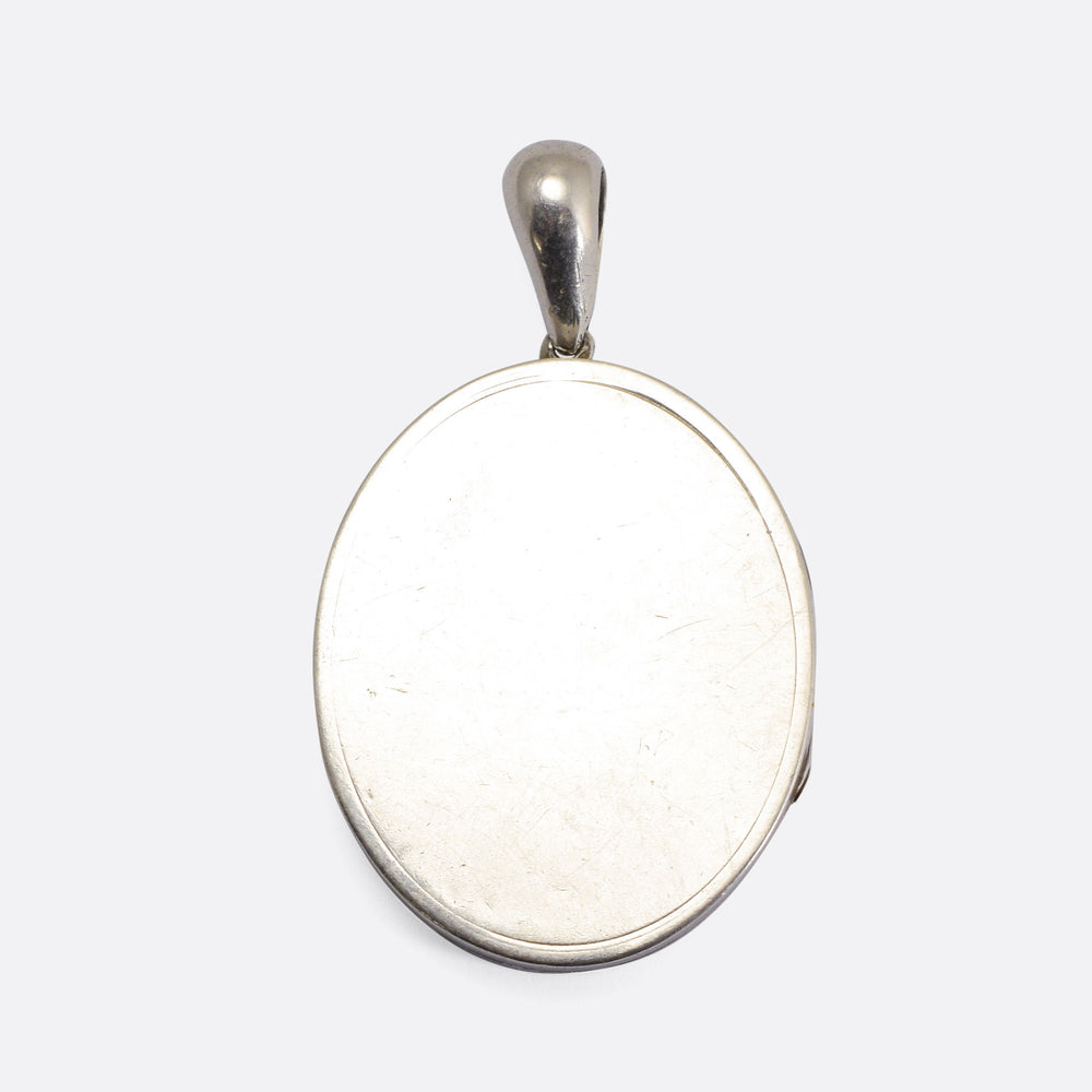 Victorian Sterling Silver Aesthetic Locket