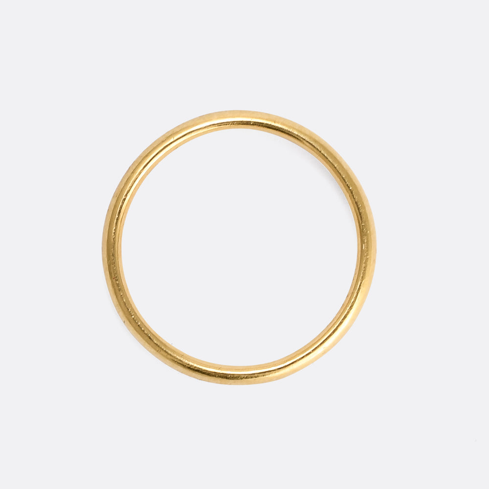 Vintage 18k Gold Tiffany & Co Wedding Band