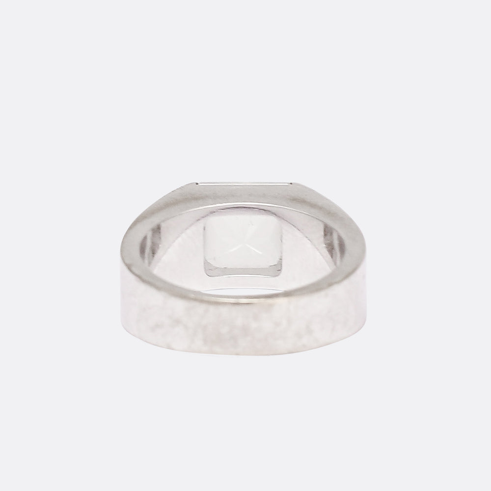 Vintage Cartier Moonstone Signet Ring