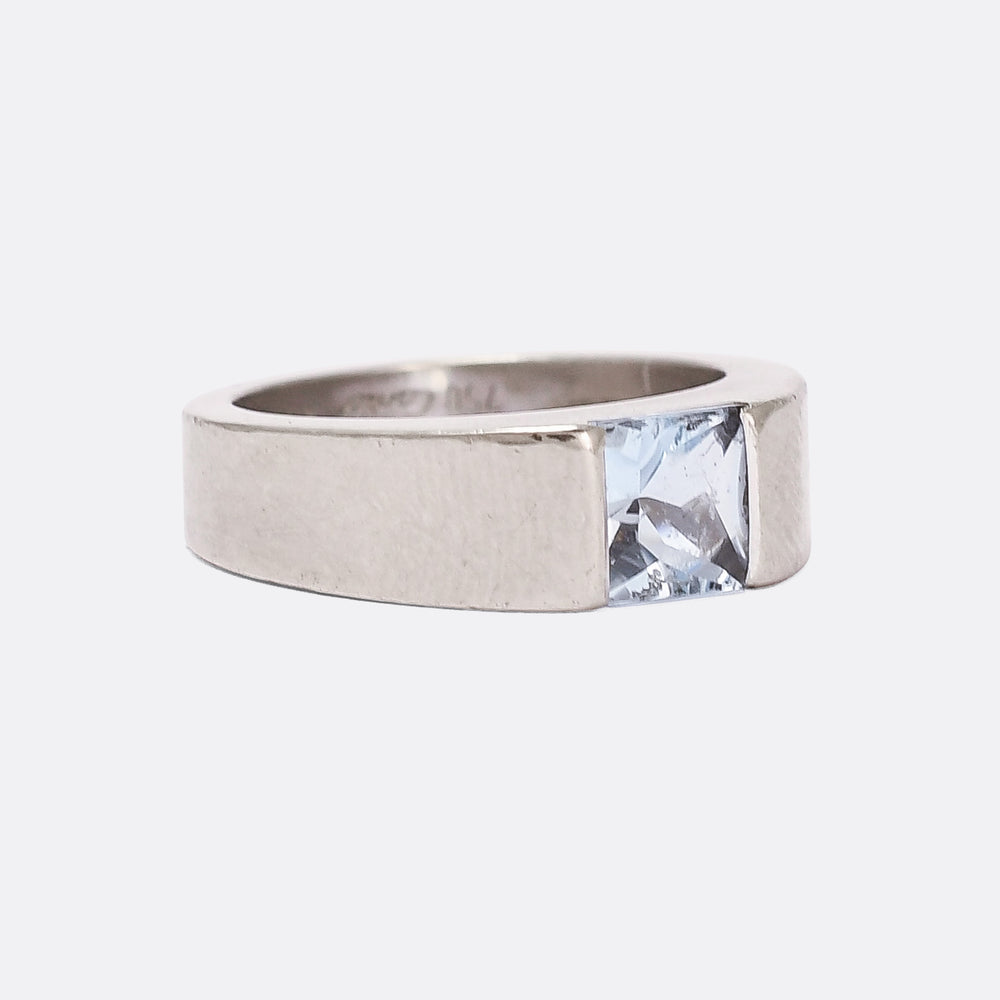 Vintage Cartier Topaz Signet Ring