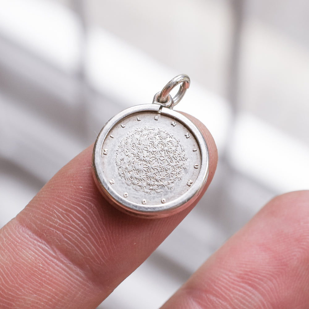 Vintage Millennium Y2K Commemorative Coin Pendant