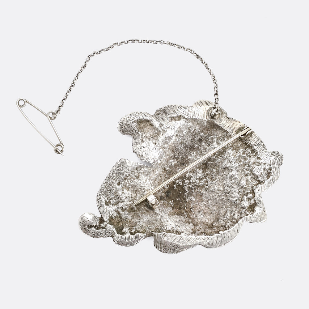 Vintage Piranha Fish Brooch