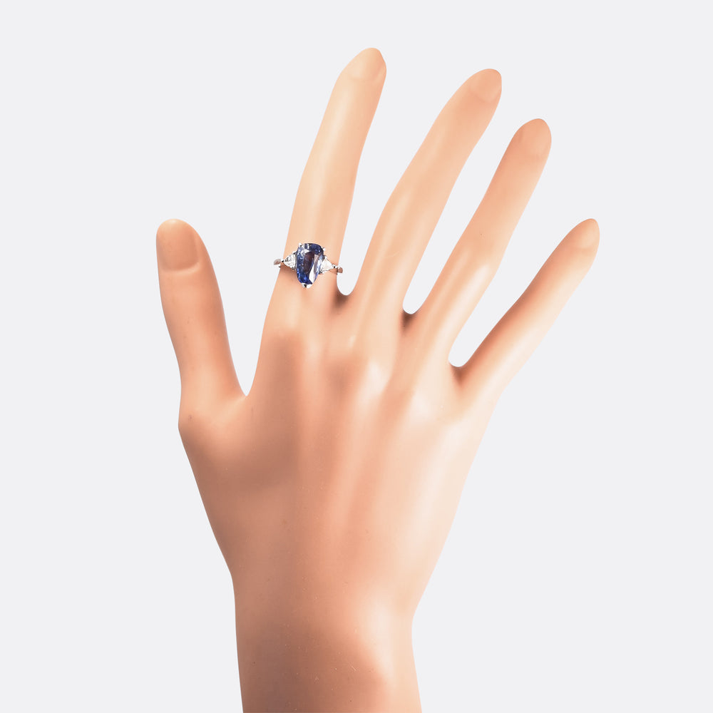 Vintage Sapphire Piaget Original Rotating Ring