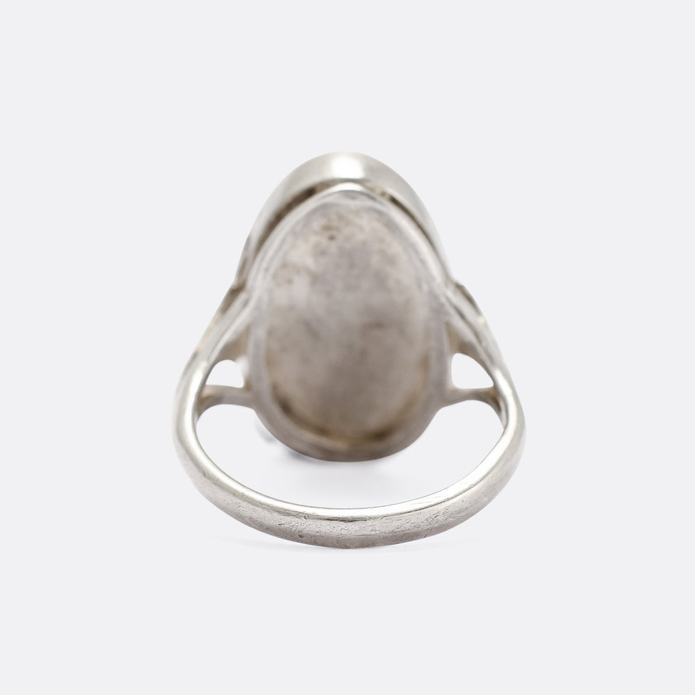 Vintage Silver Poison Ring