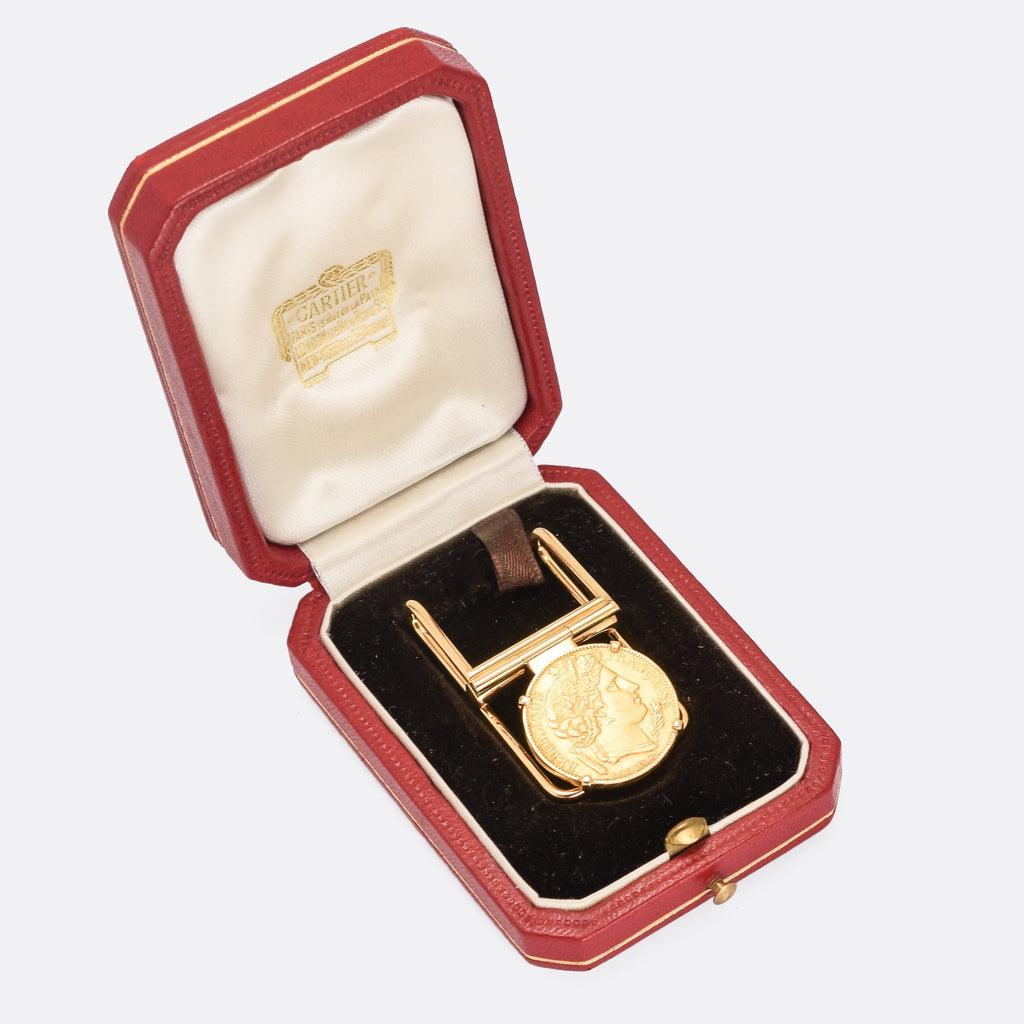 Vintage cartier money clip store