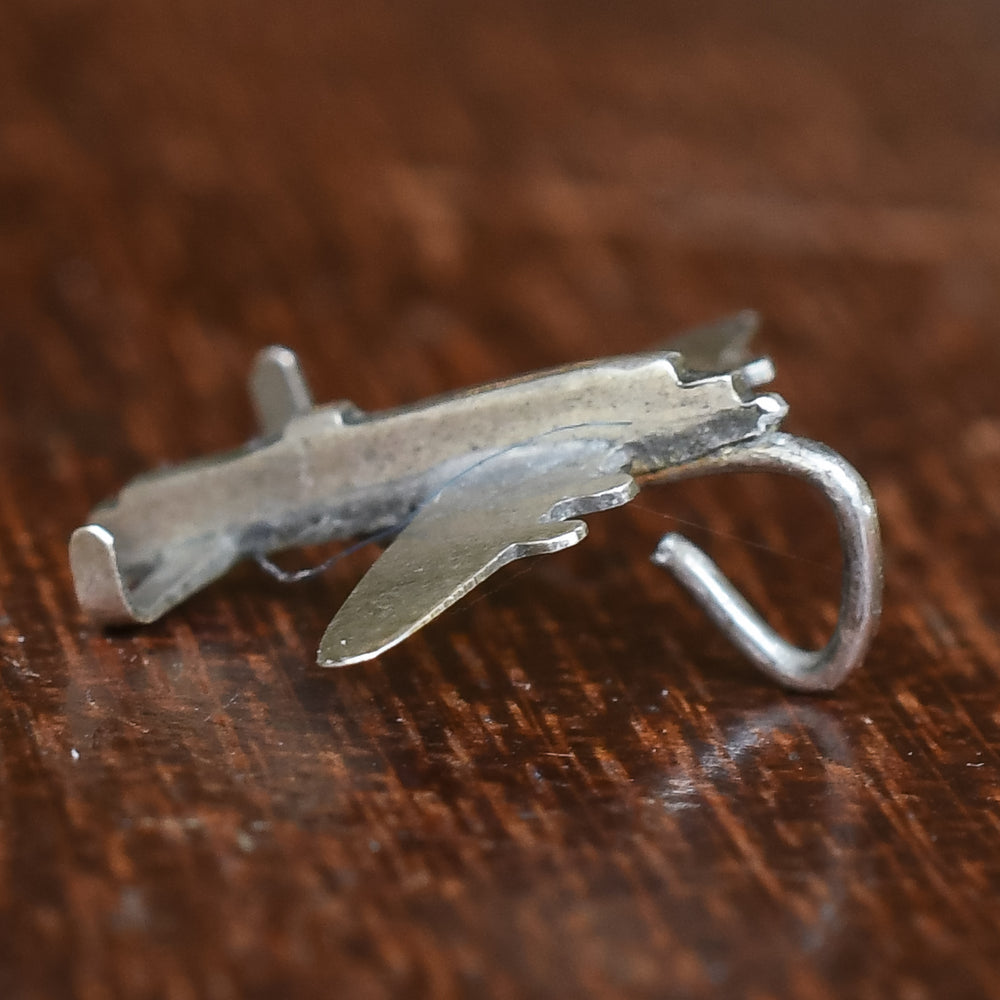 WW2 Trench Art Avro Lancaster Bomber Charm