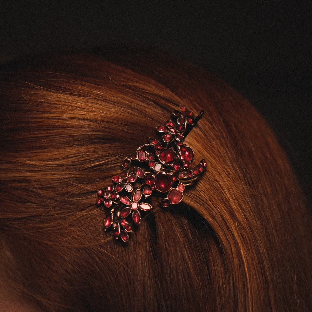 Georgian Garnet Giardinetti Aigrette