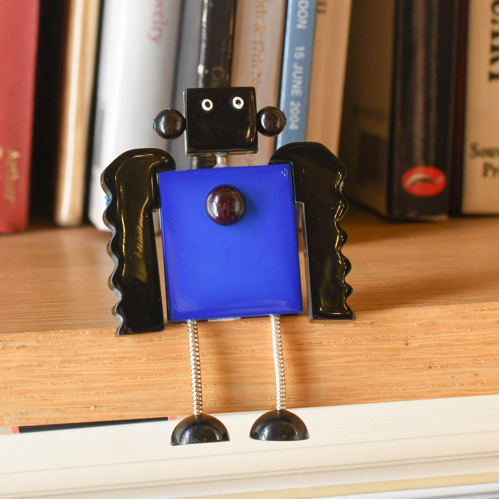 Vintage Robot Brooch by Guillemette L'Hoir, Paris