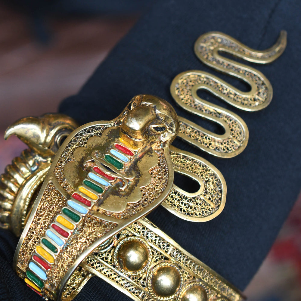 Egyptian Revival 1930's Diadem of Tutankhamun